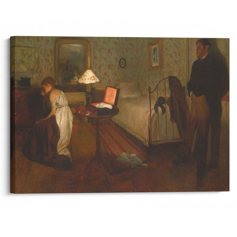 Interior - Edgar Degas - Canvas Print