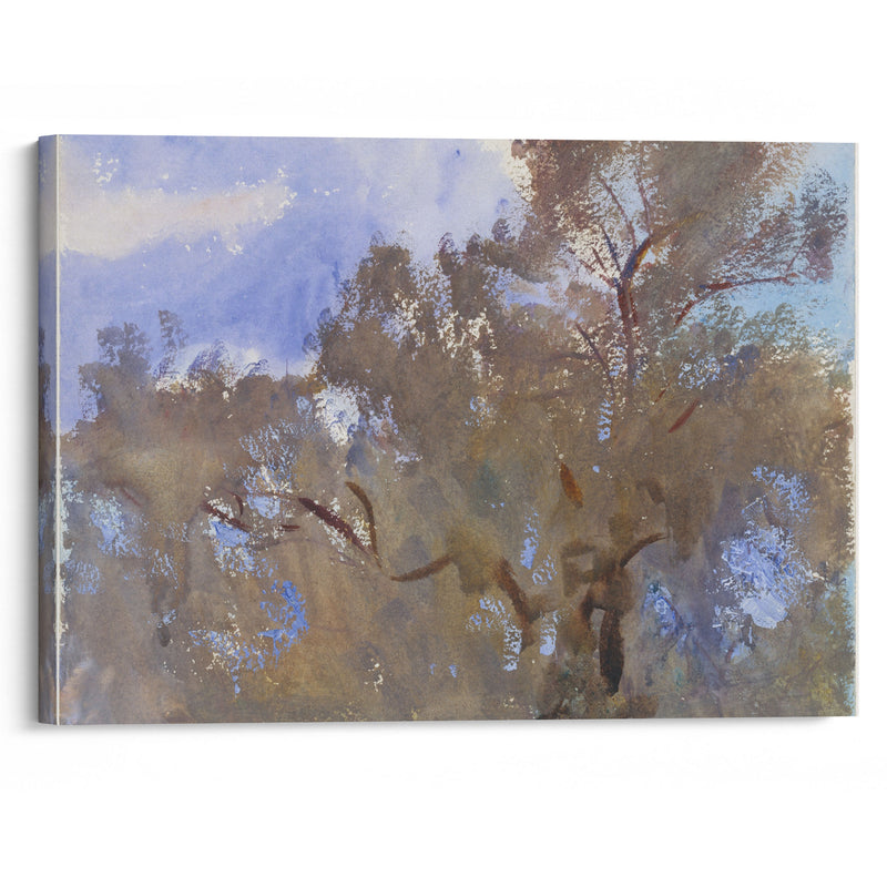 Treetops against Sky (1909–13) - John Singer Sargent - Canvas Print