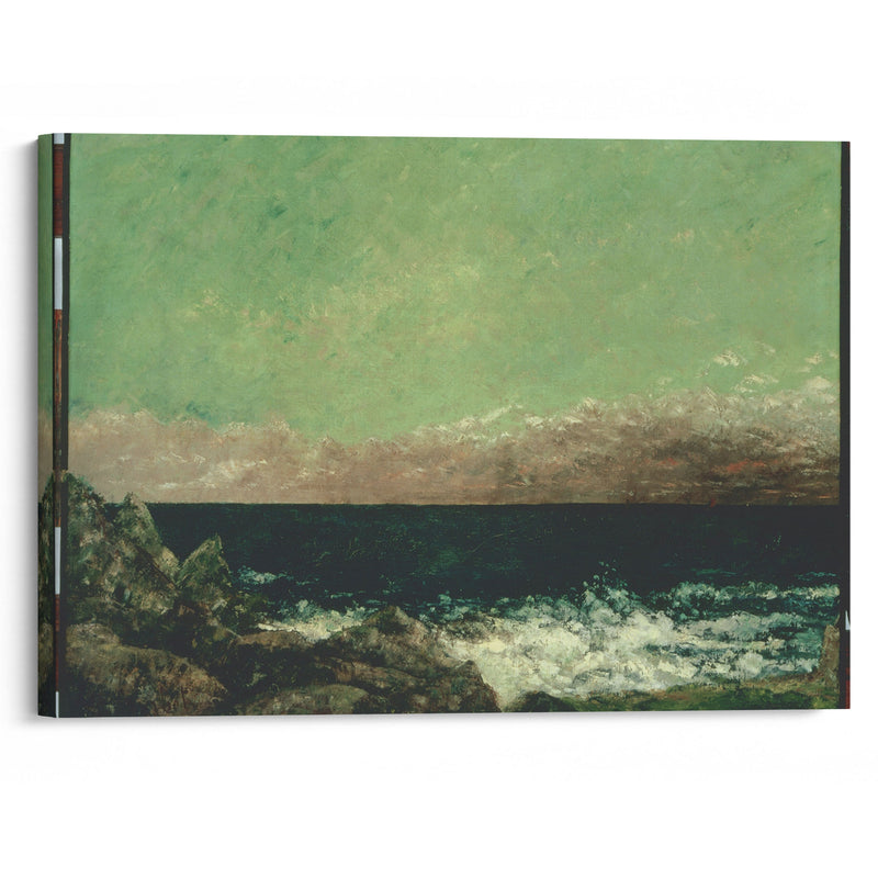 The Mediterranean - Gustave Courbet - Canvas Print