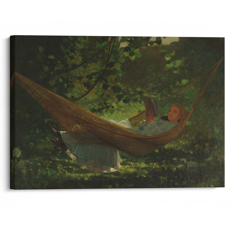 Sunlight and Shadow (1872) - Winslow Homer - Canvas Print