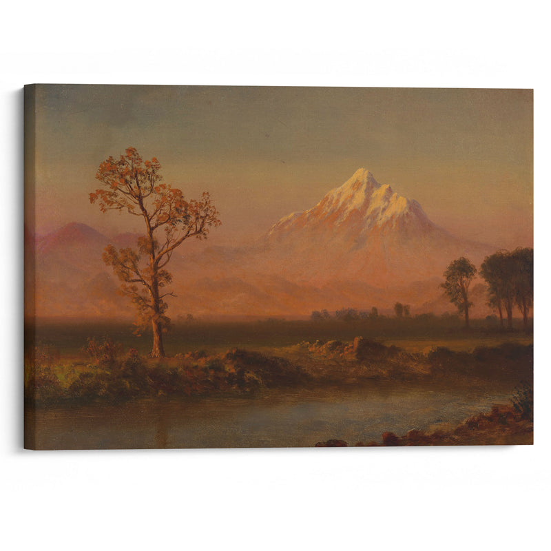 Mount Hood (circa 188) - Albert Bierstadt - Canvas Print