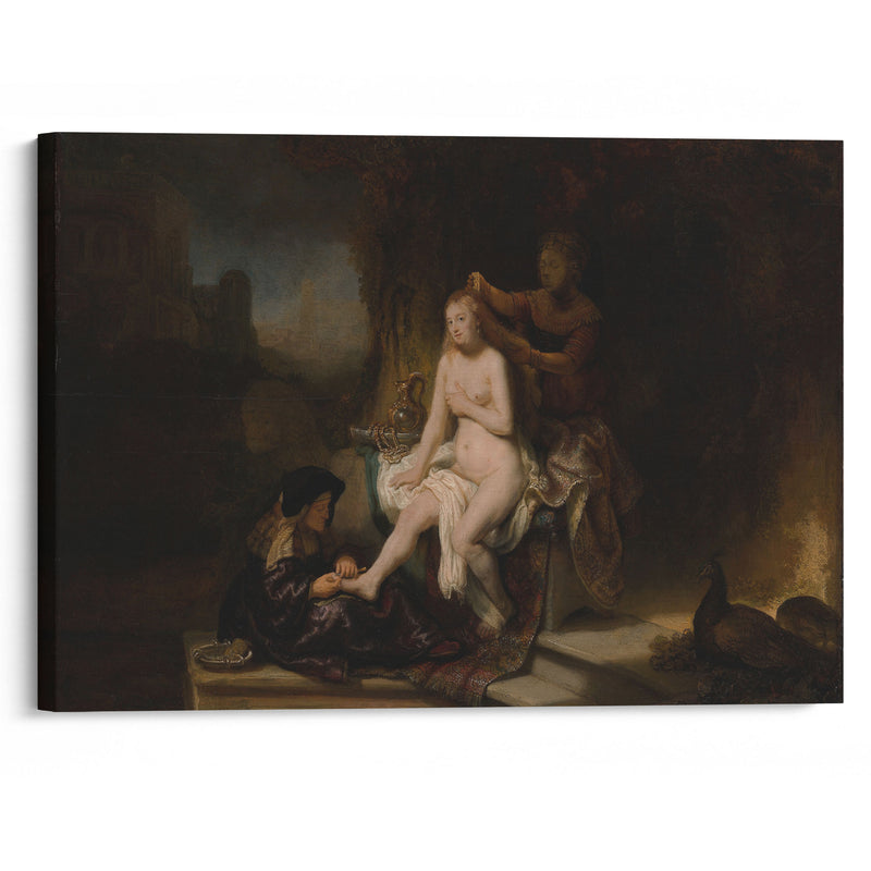 The Toilet of Bathsheba (1643) - Rembrandt van Rijn - Canvas Print