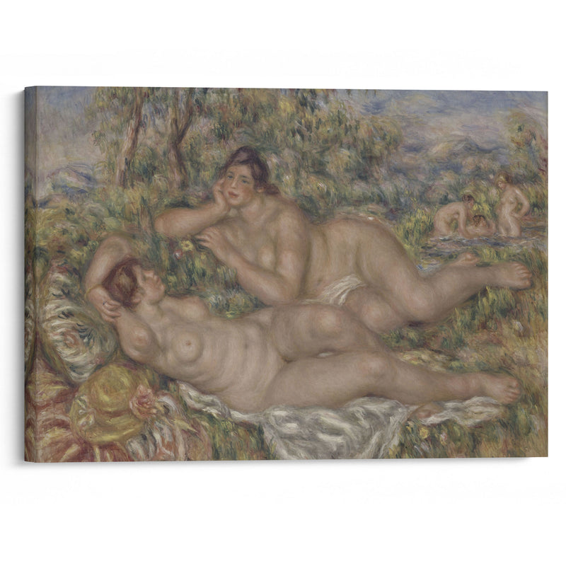 The Bathers - Pierre-Auguste Renoir - Canvas Print