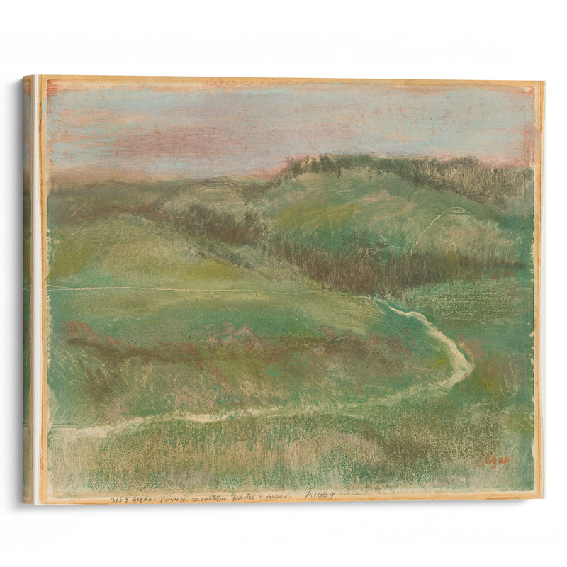 Landscape (1892) - Edgar Degas - Canvas Print