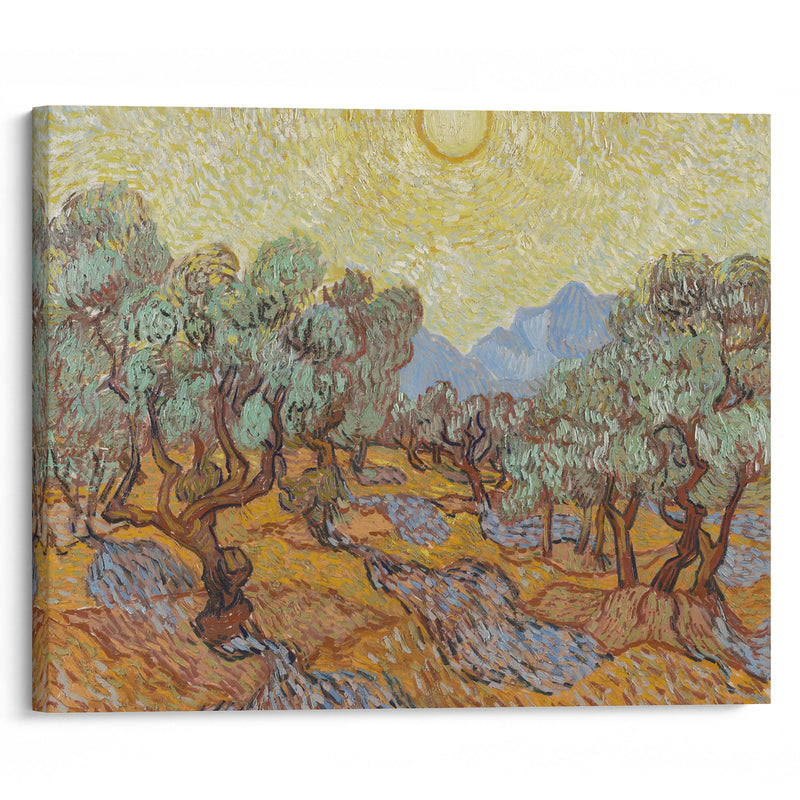 Olive Trees (1889) - Vincent van Gogh - Canvas Print - UAIO LMT