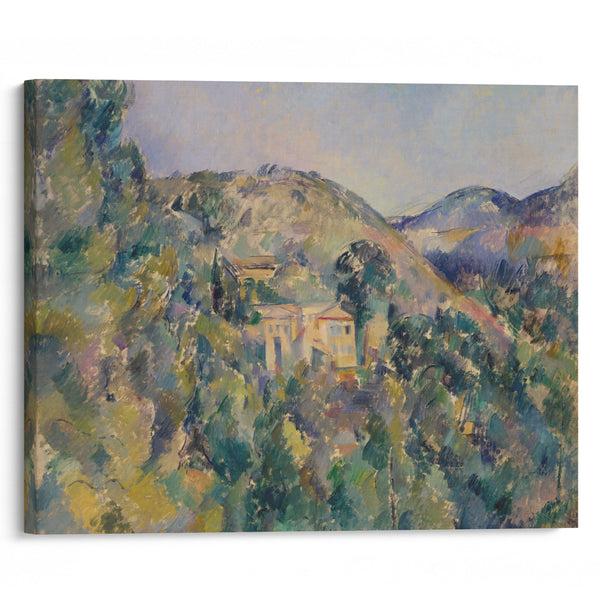 View of the Domaine Saint-Joseph (late 1880s) - Paul Cézanne - Canvas Print