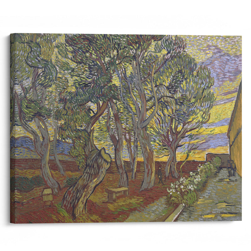 The garden of Saint Paul’s Hospital - Vincent van Gogh - Canvas Print - UAIO LMT