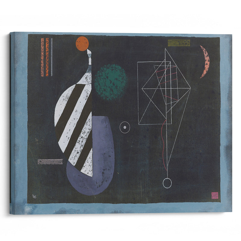 Zweierbund (1932) - Wassily Kandinsky - Canvas Print