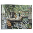 La Grenouillère - Pierre-Auguste Renoir - Canvas Print