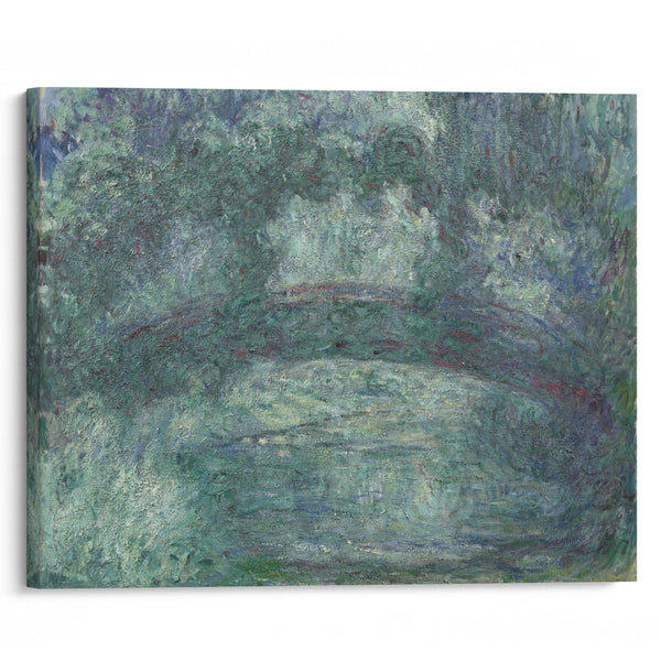 The Japanese bridge (1919-1924) - Claude Monet - Canvas Print