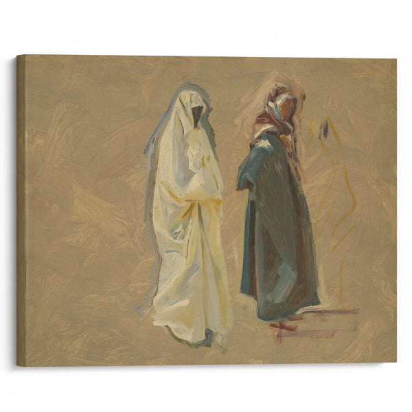 Study of Two Bedouins (1905) - John Singer Sargent - Canvas Print