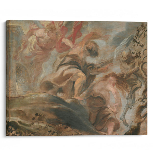 Expulsion from the Garden of Eden (1620) - Peter Paul Rubens - Canvas Print