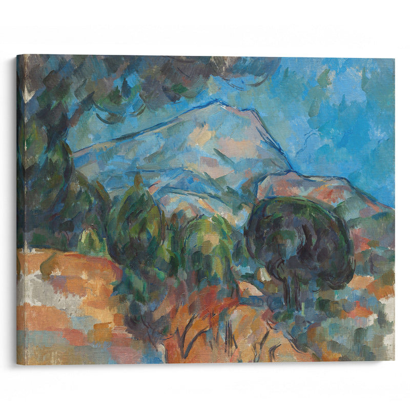 Mount Sainte-Victoire (c. 1904) - Paul Cézanne - Canvas Print