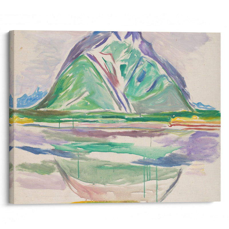 Mountains (1925) - Edvard Munch - Canvas Print