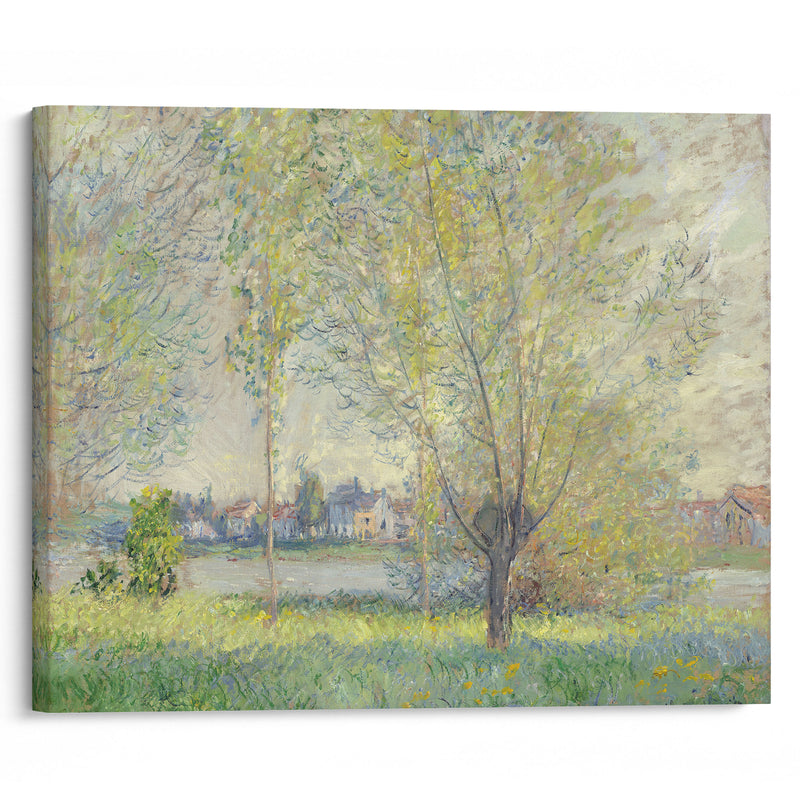 The Willows (1880) - Claude Monet - Canvas Print