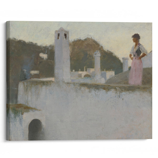 View of Capri (ca. 1878) - John Singer Sargent - Canvas Print