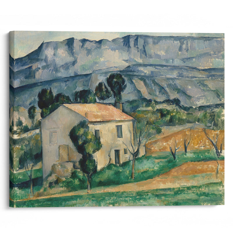 House in Provence (1885) - Paul Cézanne - Canvas Print