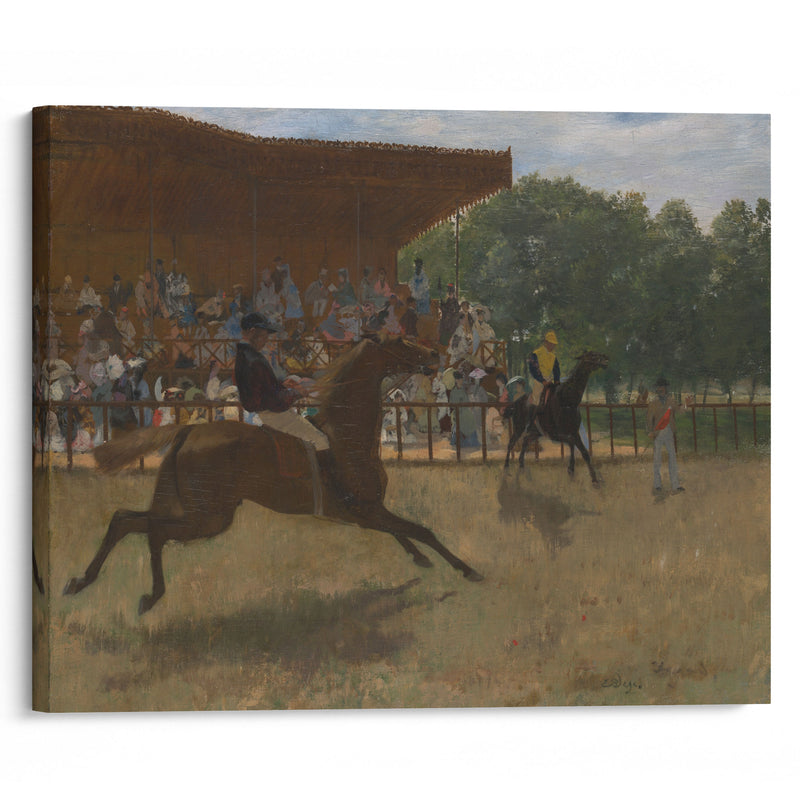 The False Start (ca. 1869–72) - Edgar Degas - Canvas Print