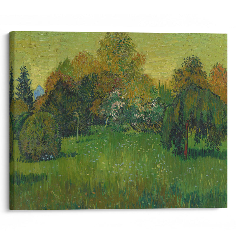 The Poet’s Garden (1888) - Vincent van Gogh - Canvas Print