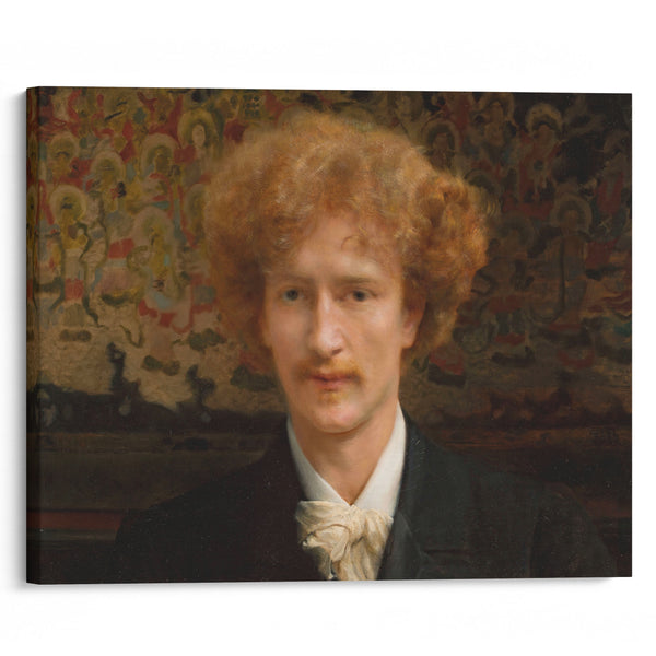 Portrait of Ignacy Jan Paderewski (1860–1941) (1890) - Lawrence Alma-Tadema - Canvas Print