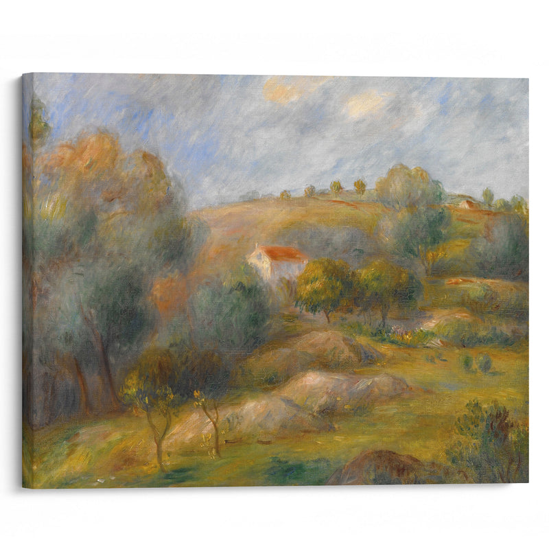 Springtime in Essoyes (1900) - Pierre-Auguste Renoir - Canvas Print