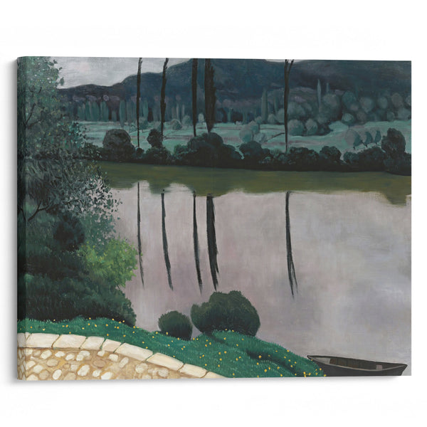 The Dordogne In Vitrac (1925) - Félix Vallotton - Canvas Print
