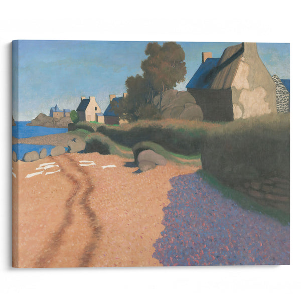 Landscape At Loguivy (1923) - Félix Vallotton - Canvas Print