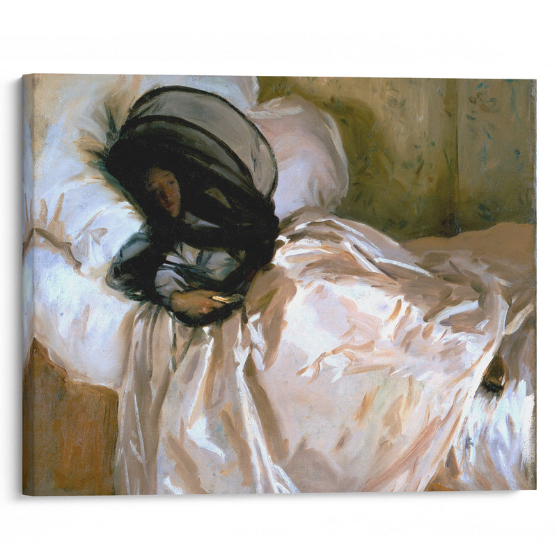 The Mosquito Net - John Singer Sargent - Canvas Print