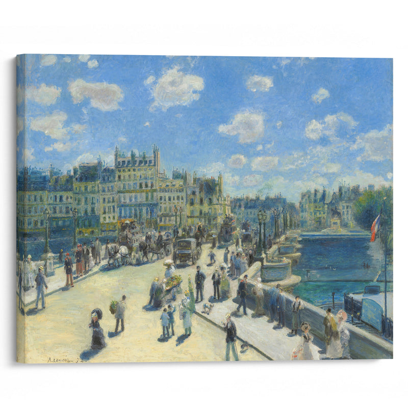 Pont Neuf, Paris (1872) - Pierre-Auguste Renoir - Canvas Print