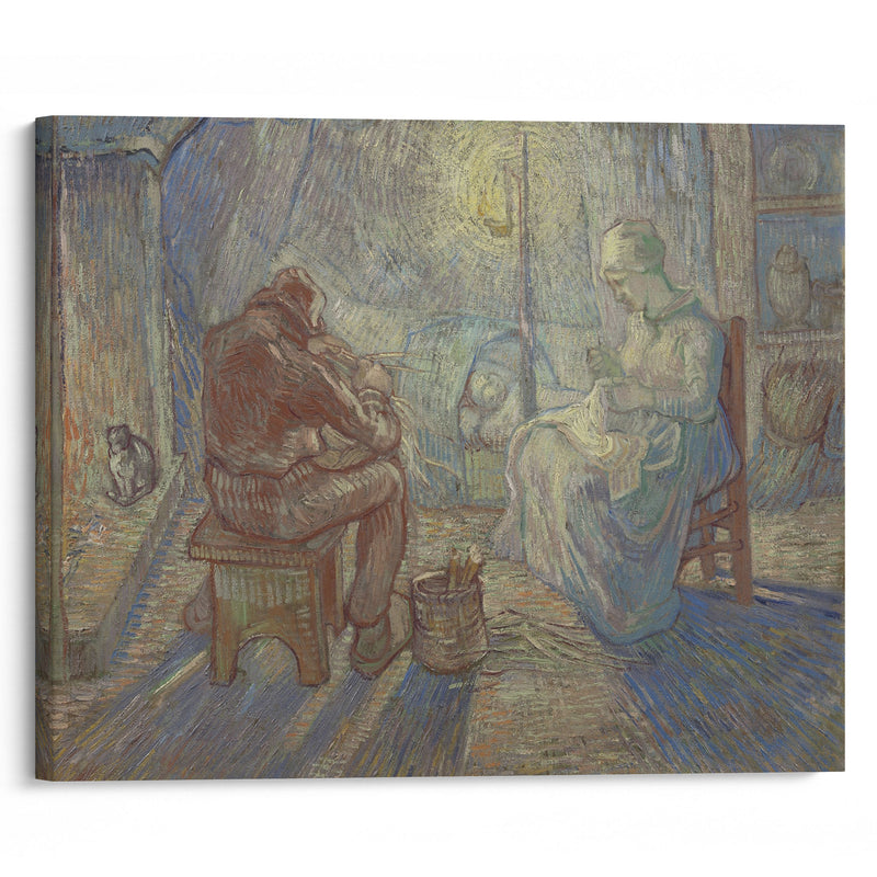 Night (After Millet) - Vincent van Gogh - Canvas Print - UAIO LMT