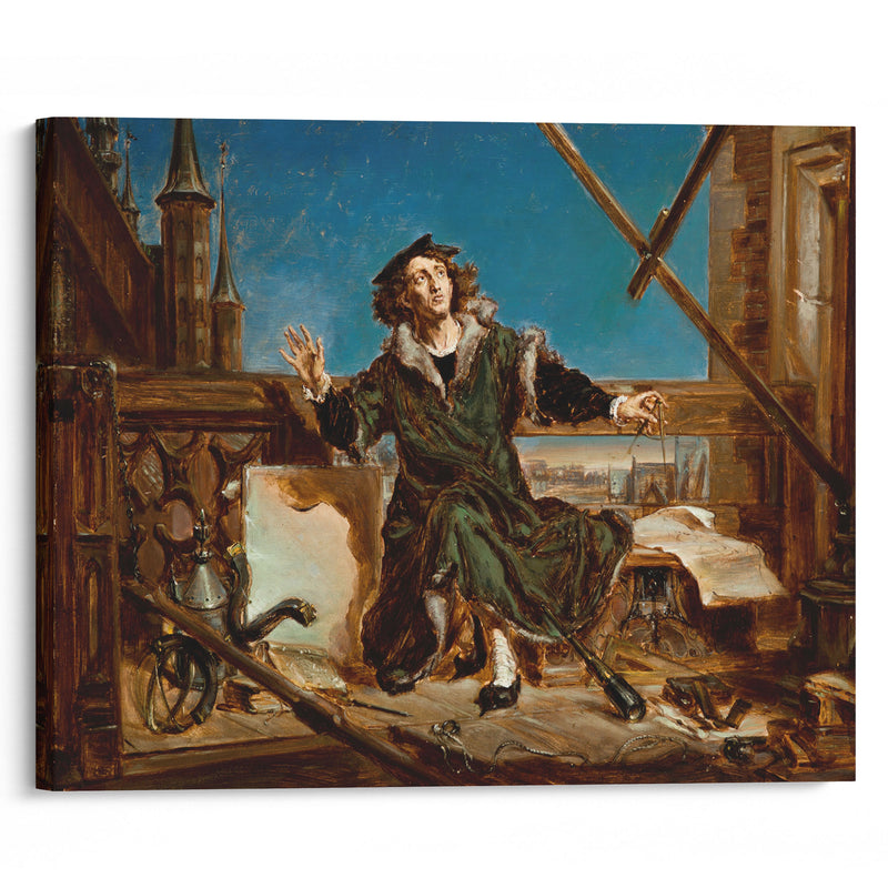 Nicolaus Copernicus (1871) - Jan Matejko - Canvas Print