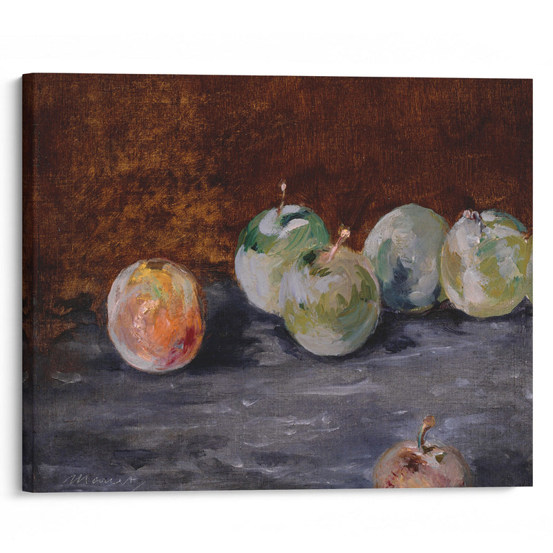 Plums (circa 1880) - Édouard Manet - Canvas Print