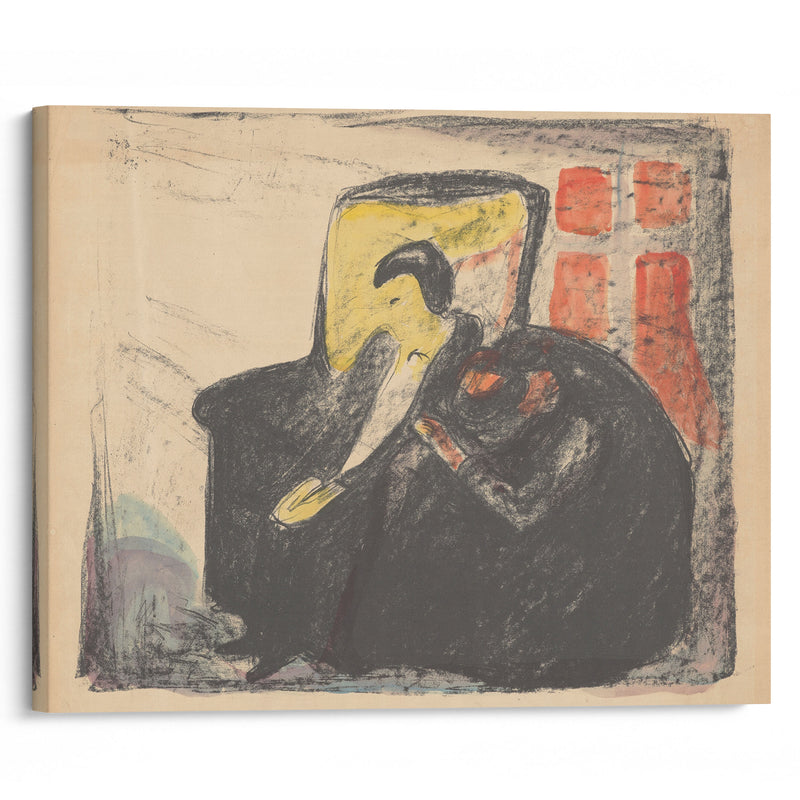 Ghosts; Osvald (1920) - Edvard Munch - Canvas Print