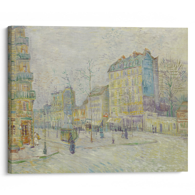 Boulevard de Clichy (1887) - Vincent van Gogh - Canvas Print