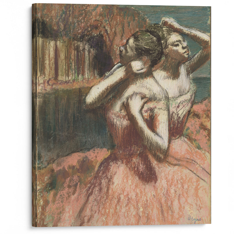 Two Dancers - Edgar Degas - Canvas Print