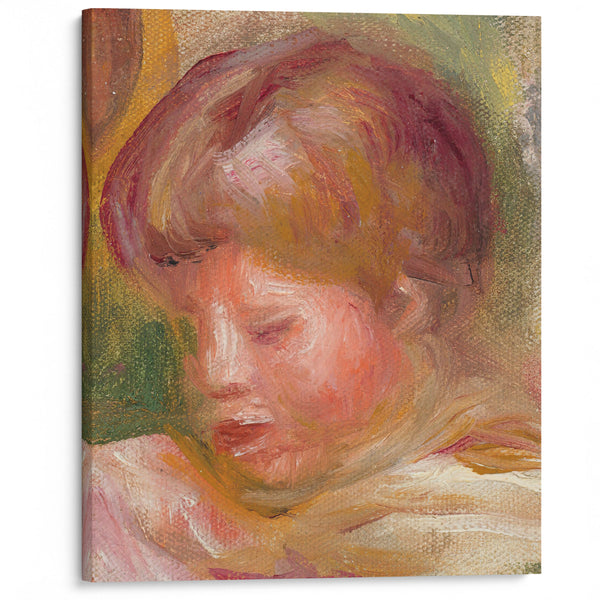 Tête De Femme - Pierre-Auguste Renoir - Canvas Print