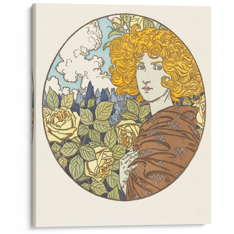 Jalousie (Jealousy) - Eugène Grasset - Canvas Print