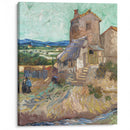 La Maison de la Crau (1888) - Vincent van Gogh - Canvas Print