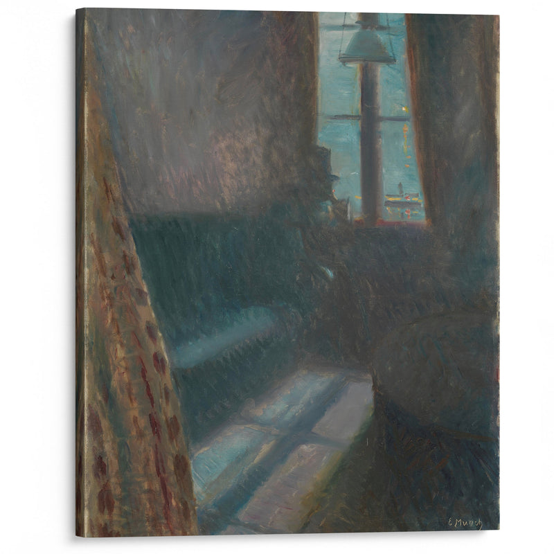 Night in Saint-Cloud (1890) - Edvard Munch - Canvas Print