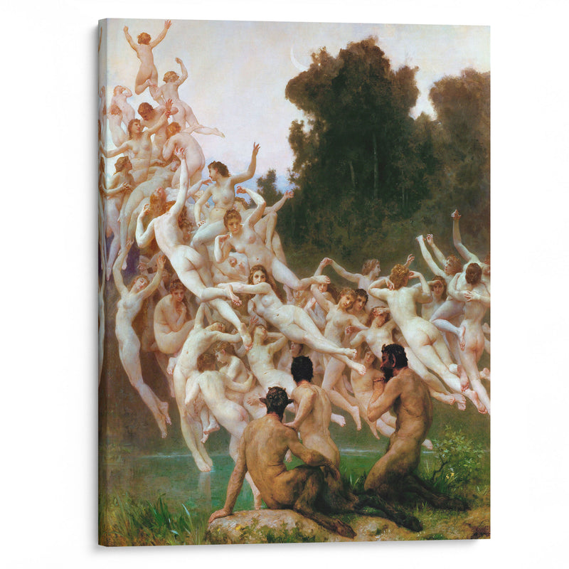 Les Oréades (1902) - William Bouguereau - Canvas Print