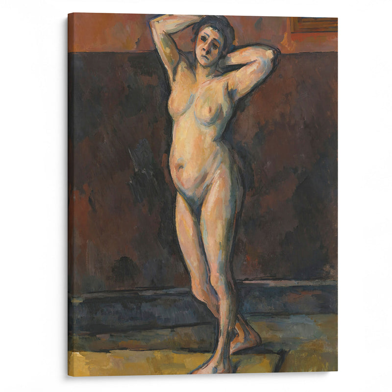 Femme Nue Debout (circa 1898-99) - Paul Cézanne - Canvas Print