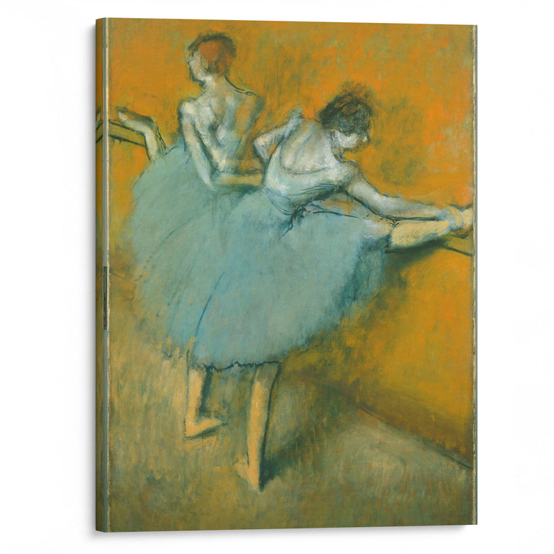 Dancers At The Barre - Edgar Degas - Canvas Print