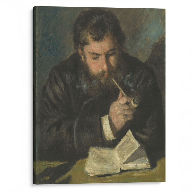 Claude Monet (1872) - Pierre-Auguste Renoir - Canvas Print