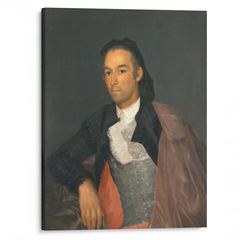 Portrait of the Matador Pedro Romero (1795-1798) - Francisco de Goya - Canvas Print