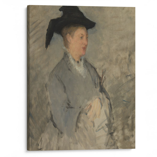 Madame Edouard Manet (Suzanne Leenhoff, 1829–1906) (ca. 1873) - Édouard Manet - Canvas Print