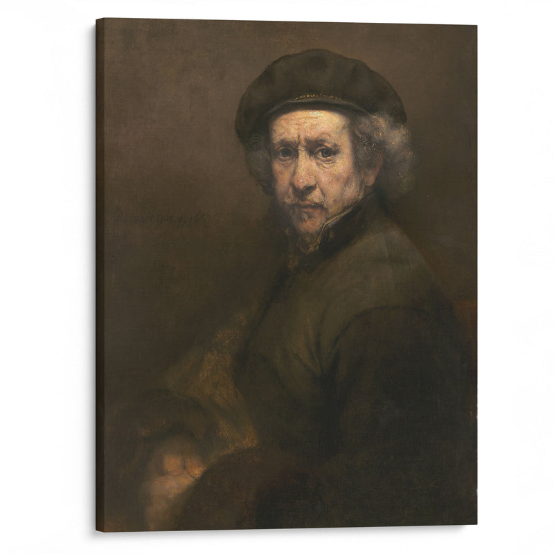 Self-Portrait (1659) - Rembrandt van Rijn - Canvas Print