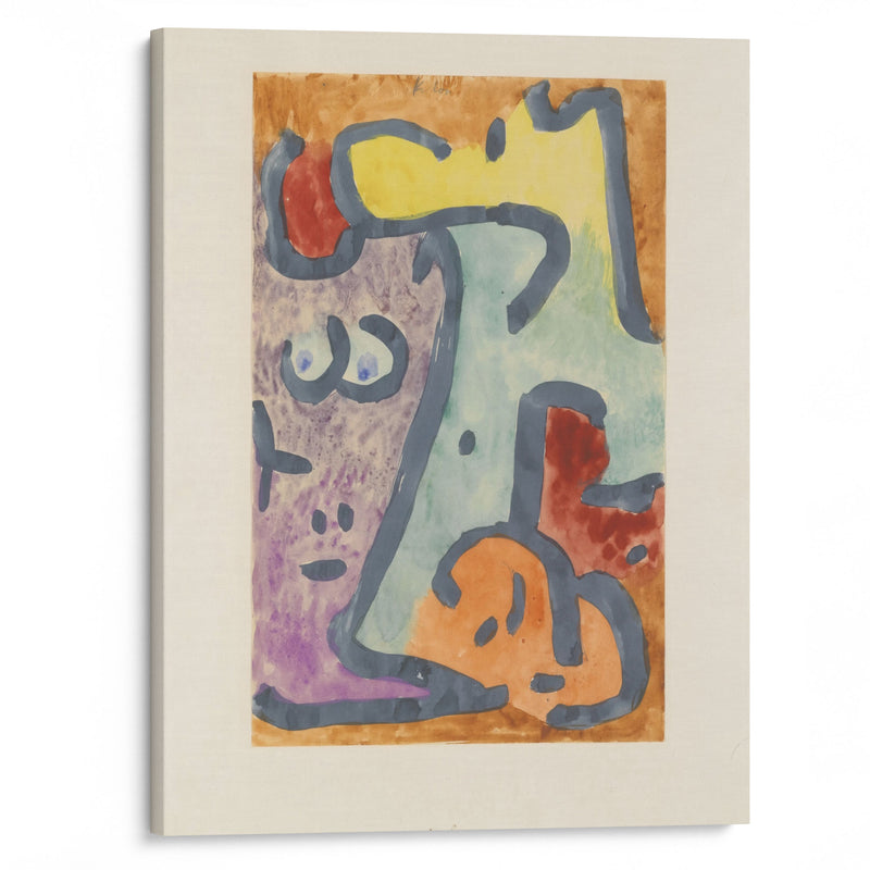 Die Schattige (The shadowy one) (1939) - Paul Klee - Canvas Print