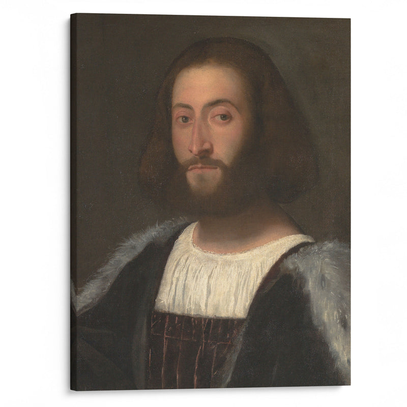 Portrait of a Man (1508-1510) - Titian - Canvas Print