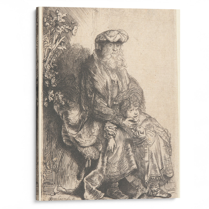 Abraham’s Sacrifice (ca. 1637) - Rembrandt van Rijn - Canvas Print