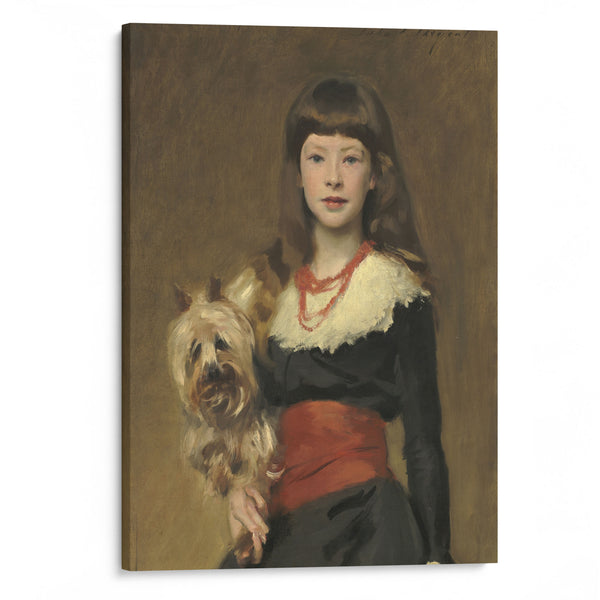 Miss Beatrice Townsend (1882) - John Singer Sargent - Canvas Print